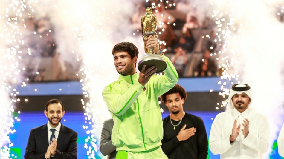 Alcaraz atropela Fils e &eacute; campe&atilde;o do ATP 500 de Doha