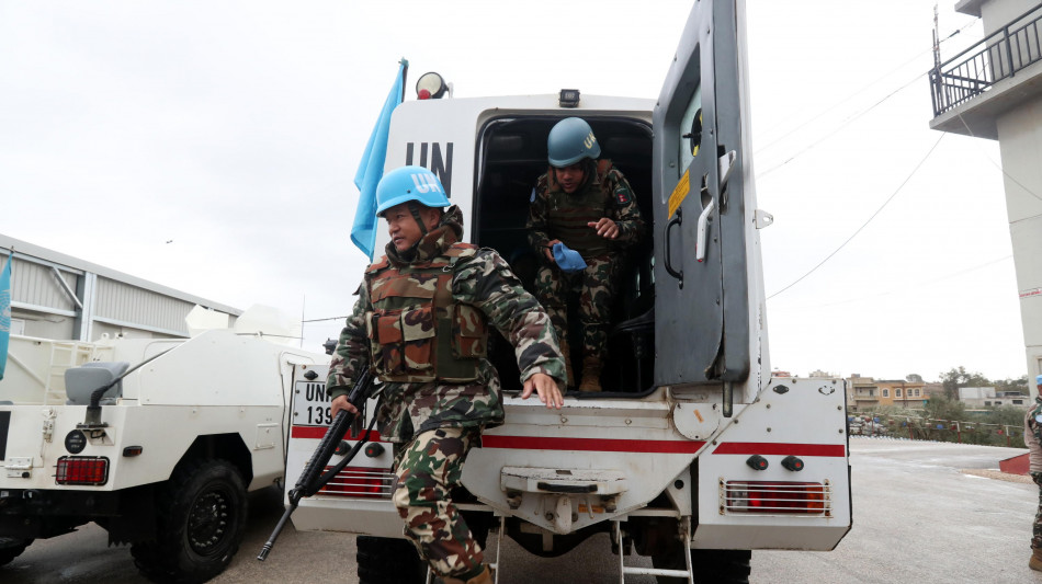  Unifil, 'basta attacchi deliberati contro i soldati Onu' 