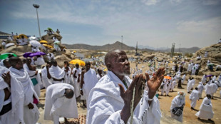 &Uacute;ltima etapa de la gran peregrinaci&oacute;n a La Meca en Arabia Saudita
