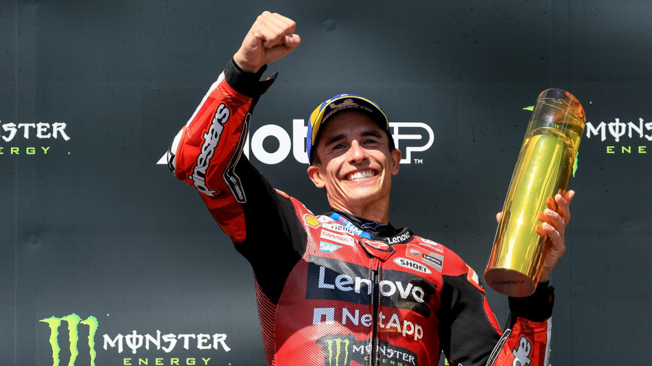  Motogp: Marc Marquez rosso Ducati, rinnovo di contratto fino al 2028 