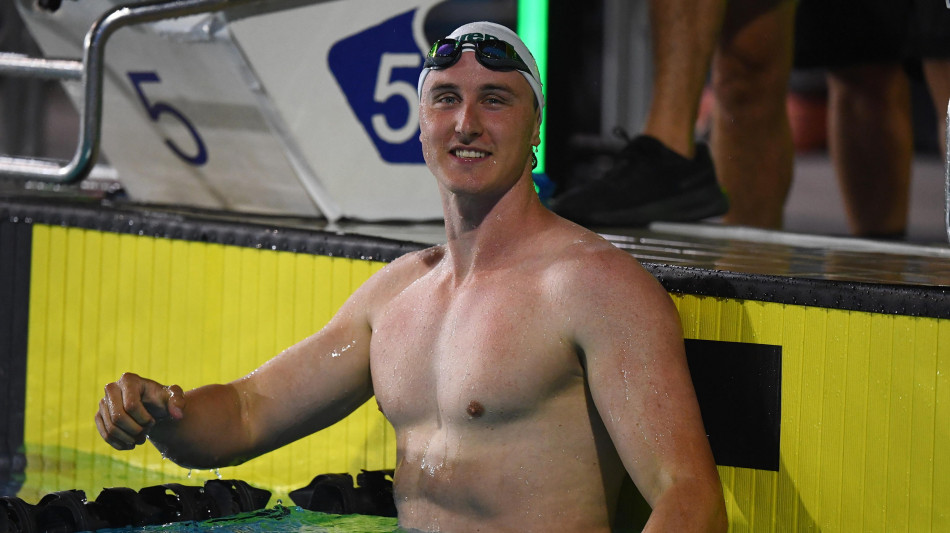  McEvoy migliora il record del mondo nei 50 stile dopo 17 anni 
