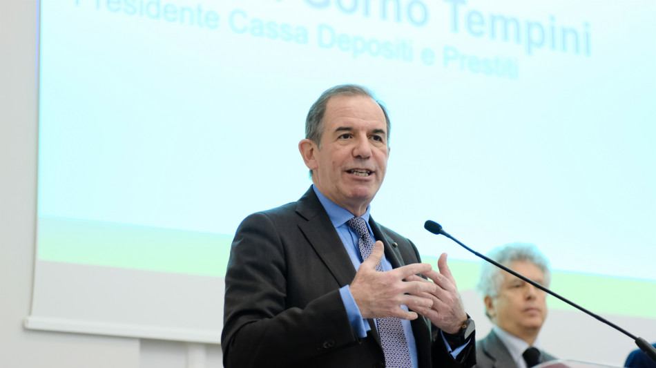  Gorno Tempini (Cdp), il risparmio &egrave; una della grandi risorse del Paese 