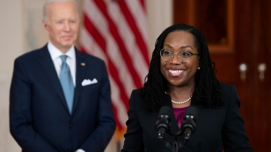 La juge noire Jackson, nomm&eacute;e par Biden &agrave; la Cour supr&ecirc;me, &agrave; l'&eacute;preuve du S&eacute;nat