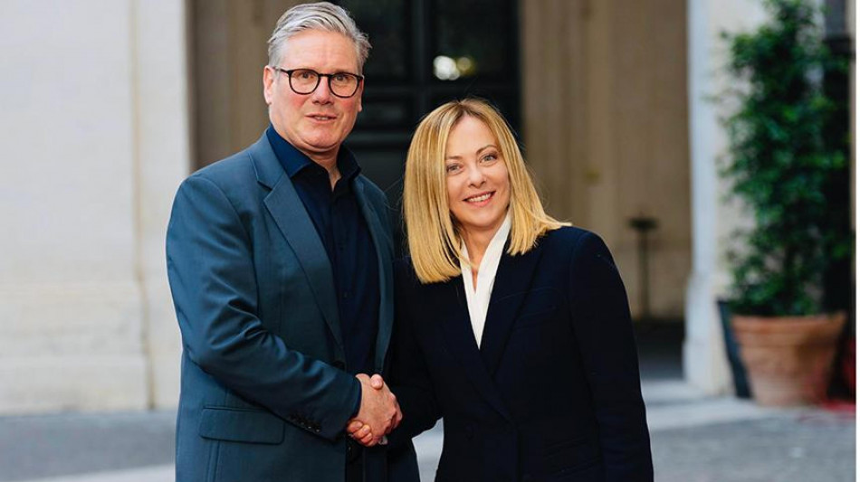 Starmer sente Meloni, 'urgente de-escalation in Medio Oriente'