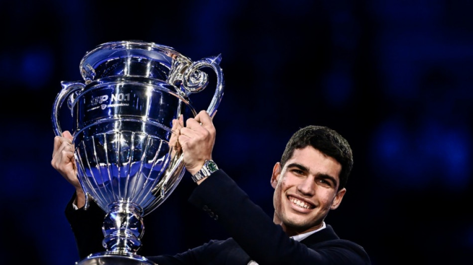 FOTO LEYENDA-2022: Alcaraz en lo m&aacute;s alto del tenis mundial