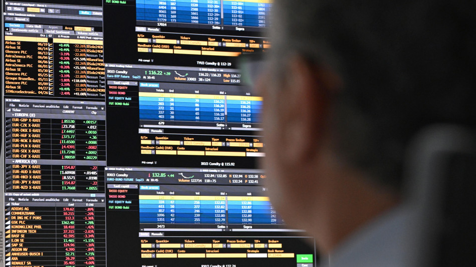  Lo spread tra Btp e Bund si allarga in avvio a 119 punti base 