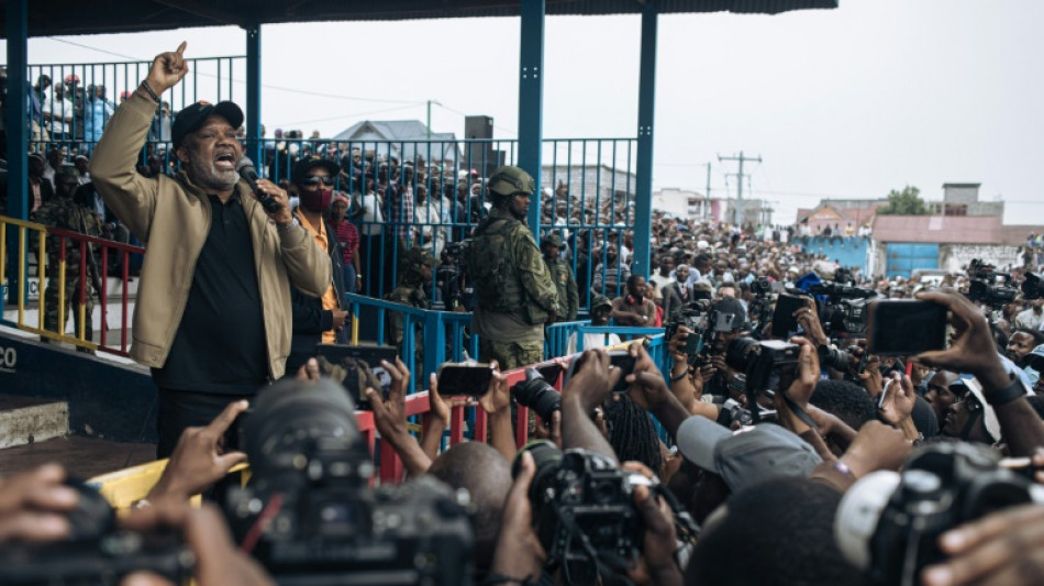 M23 h&auml;lt Kundgebung vor zehntausenden Menschen in Goma - k&uuml;ndigt "Befreiung" Kongos an
