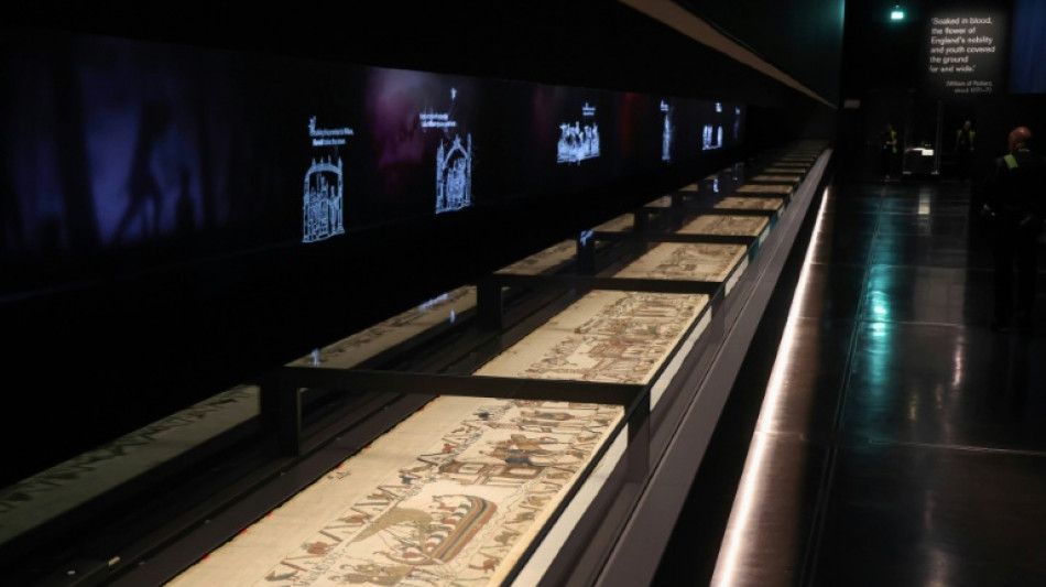  Bayeux Tapestry 'virtually unchanged', UK museum says, after France spots broken threads 