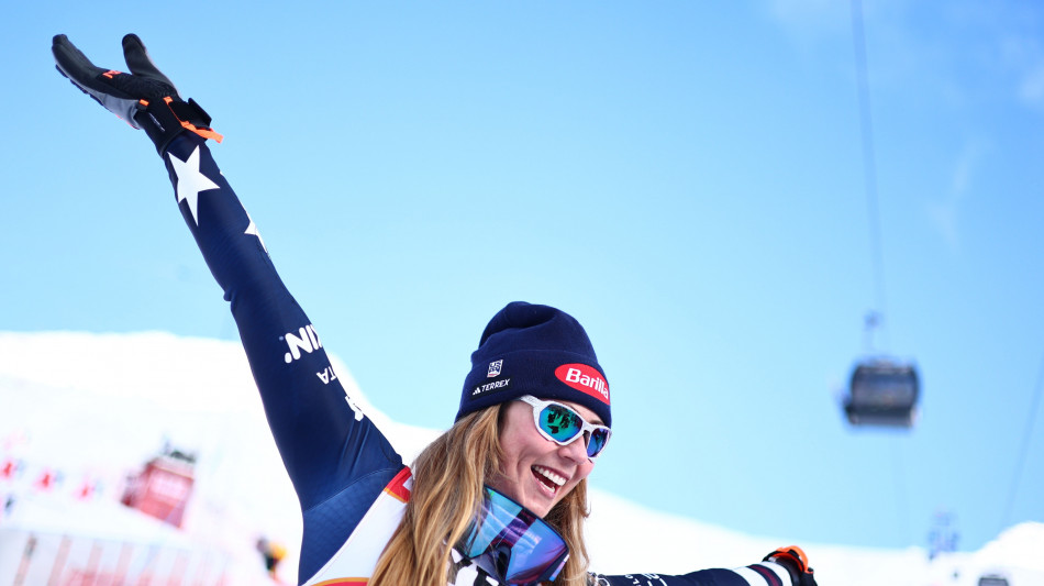 Sci: slalom Copper, in testa Shiffrin, miglior azzurra Della Mea