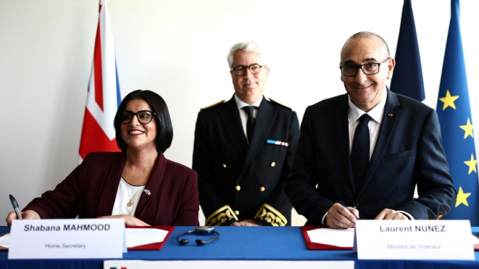  Fronti&egrave;re franco-britannique: Londres augmente sa contribution, avec une part flexible 