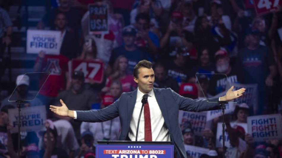 Charlie Kirk, h&eacute;raut du trumpisme aupr&egrave;s des jeunes Am&eacute;ricains
