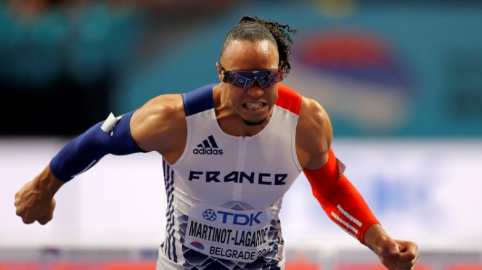Mondiaux d'athl&eacute;tisme en salle: Pascal Martinot-Lagarde m&eacute;daille d'argent sur 60 m haies 