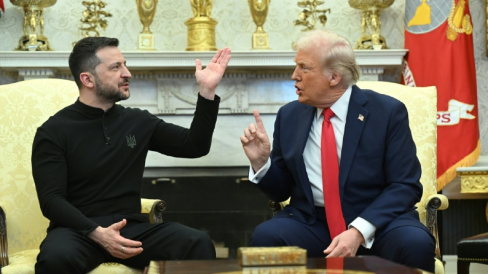 Destitution, altercation et tr&ecirc;ve: entre Zelensky et Trump, des liens tumultueux