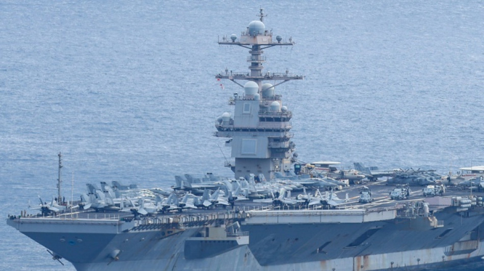  USS Gerald Ford arrives in Croatia for maintenance 