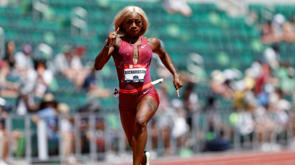 Sprint star Richardson making up for lost time at LA Grand Prix