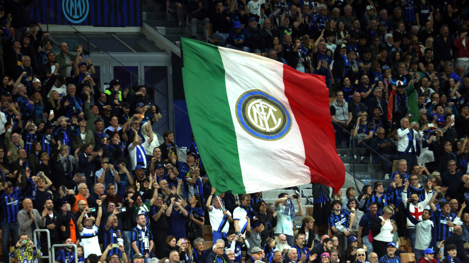 Scudetto Inter: a San Siro comincia la festa nerazzurra
