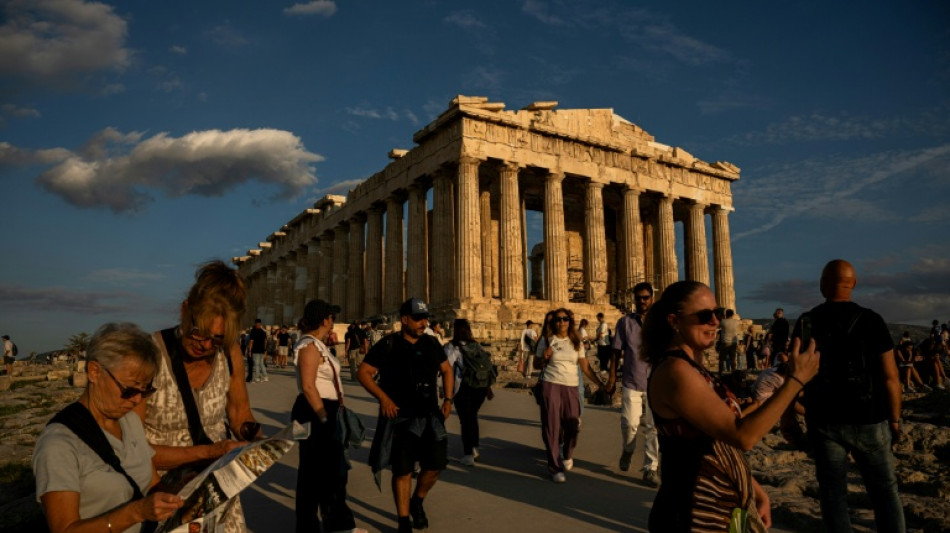  Restaurierung von Parthenon-Tempelfassade auf Akropolis in Athen abgeschlossen 