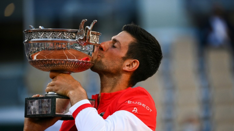 Novak Djokovic's six French Open finals