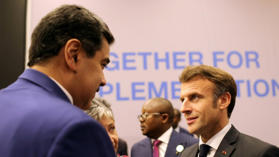 Macron invita a Maduro en la COP27 a un "trabajo bilateral &uacute;til" para Latinoam&eacute;rica