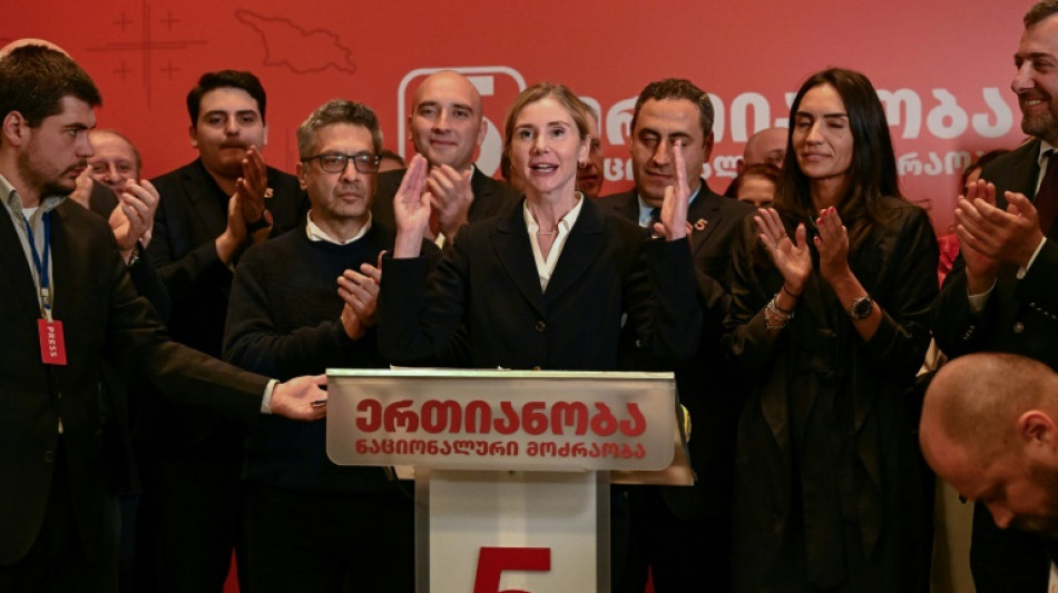 Opposition in Georgien reklamiert Wahlsieg - Jedoch konkurrierende Umfragen