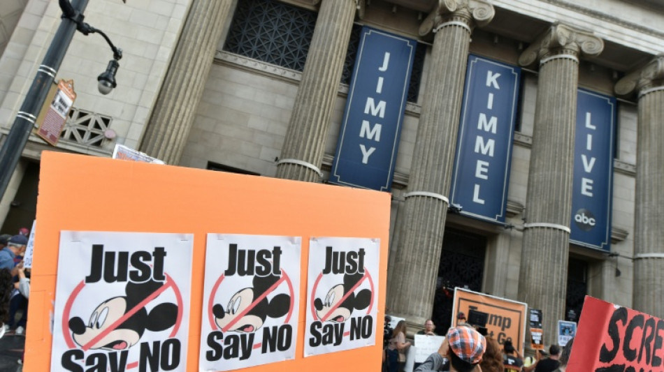 Affaire Kimmel : des humoristes am&eacute;ricains d&eacute;noncent la "censure"