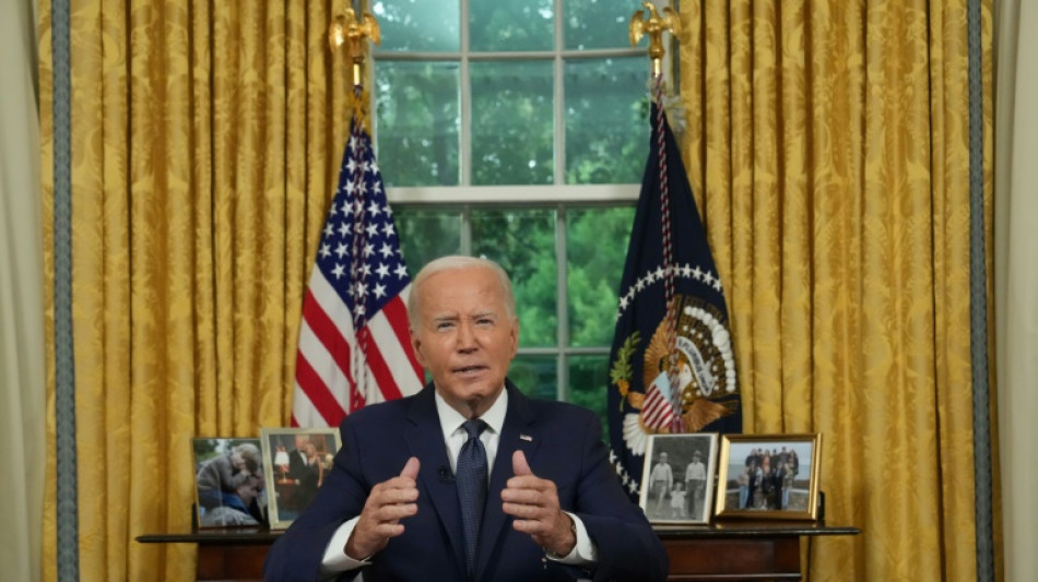 Biden appelle l'Am&eacute;rique au calme apr&egrave;s la tentative d'assassinat contre Trump