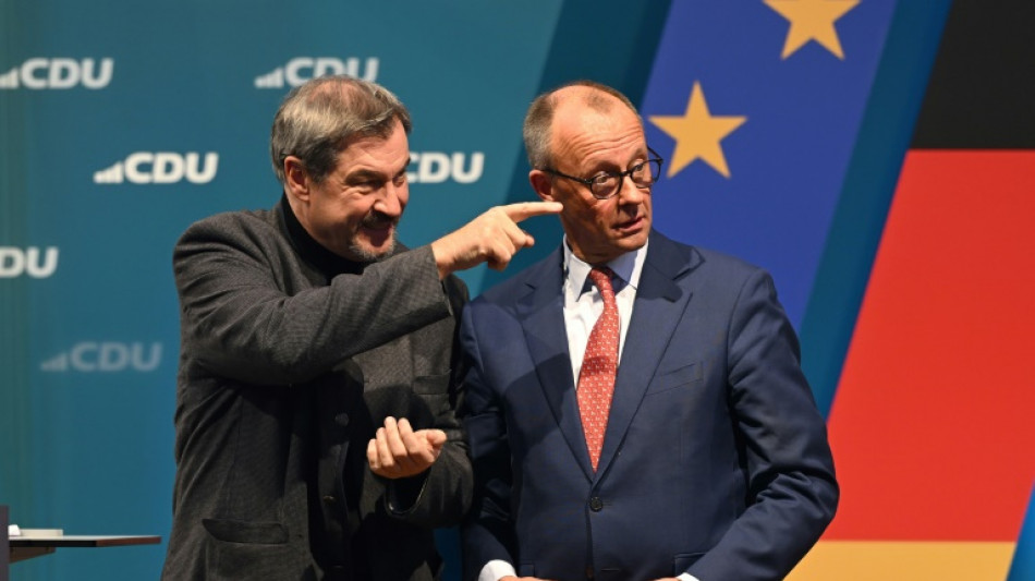 Kleiner CSU-Parteitag mit Reden von Merz und S&ouml;der in N&uuml;rnberg