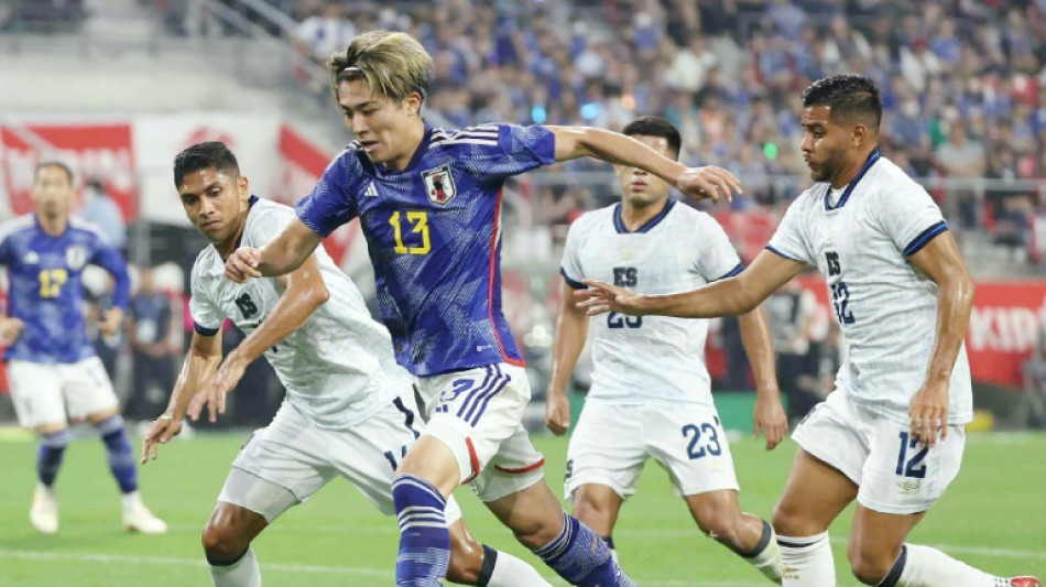 Kubo cracks whip as Japan thrash El Salvador