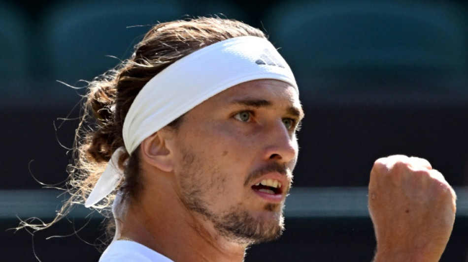  Zverev sees off Fritz to make first Wimbledon semi-final 