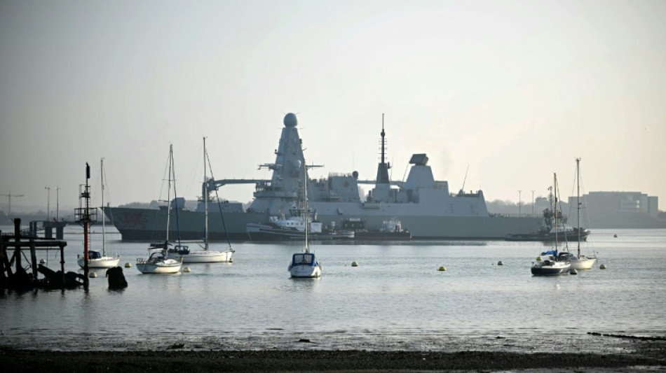  UK warship to leave for Cyprus next week: officials 
