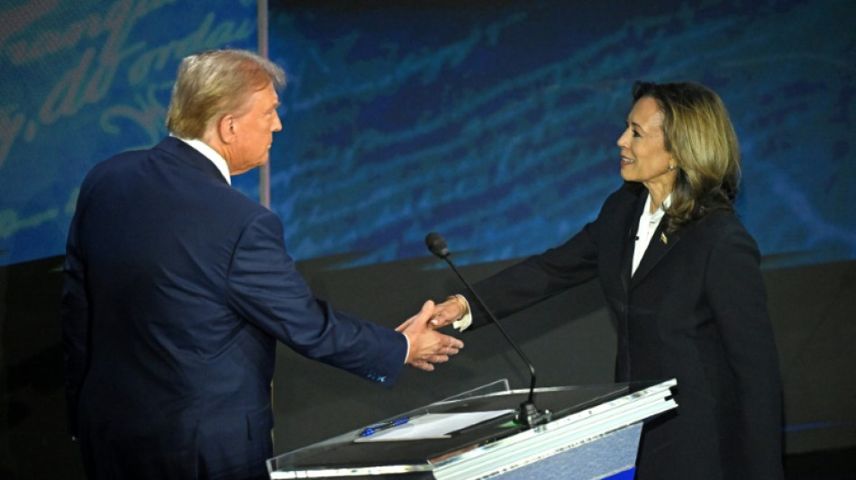 Harris et Trump d&eacute;battent, l'avenir de l'Am&eacute;rique en jeu