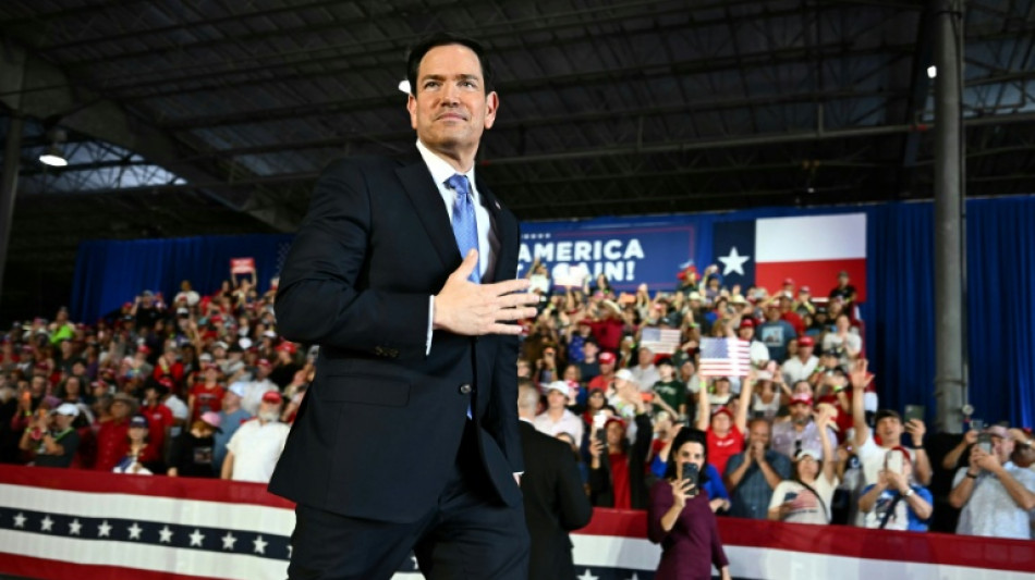  Marco Rubio hace una inusual aparici&oacute;n en un mitin electoral junto a Trump en Texas 
