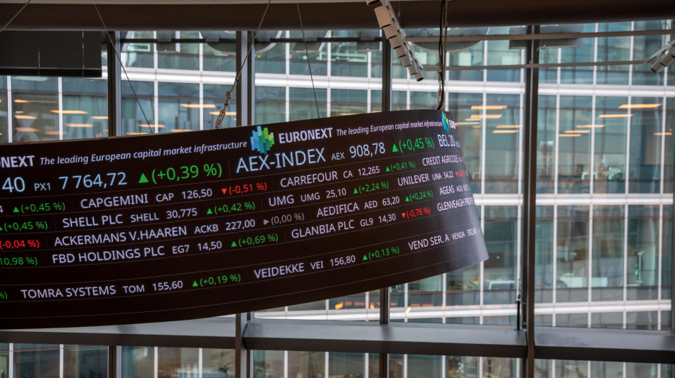  Borsa: in Europa chiusura negativa, Parigi -1,1% 