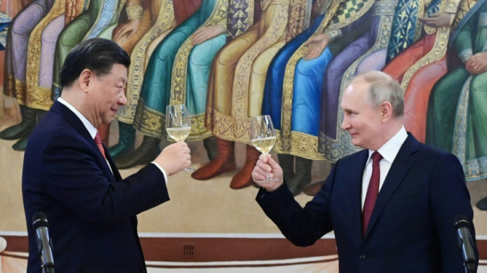 Poutine en Chine en qu&ecirc;te de soutien &agrave; sa guerre en Ukraine