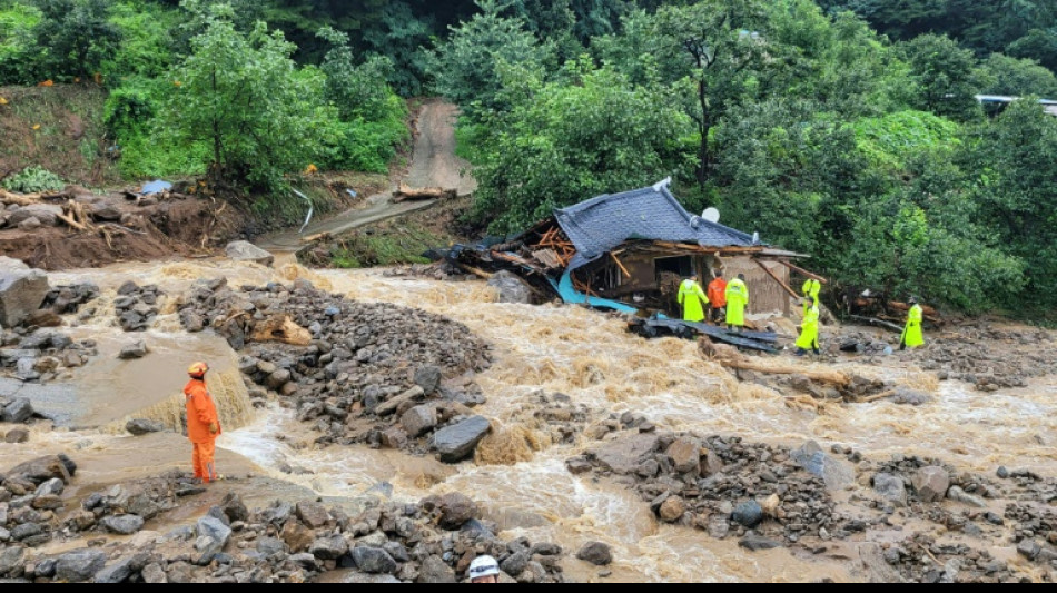 Cor&eacute;e du Sud: sept morts et trois disparus dans des inondations