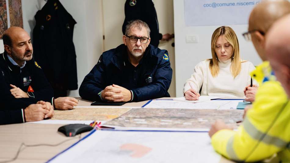 Meloni, in Cdm i programmi per messa in sicurezza e indennizzi a Niscemi