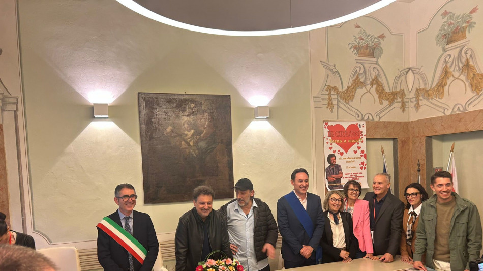  Pieraccioni e cast de Il Ciclone tornano a Laterina 30 anni dopo il film 