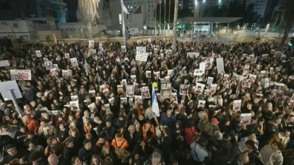 "Bringt sie nach Hause": Demonstration in Tel Aviv f&uuml;r Freilassung von Hamas-Geiseln
