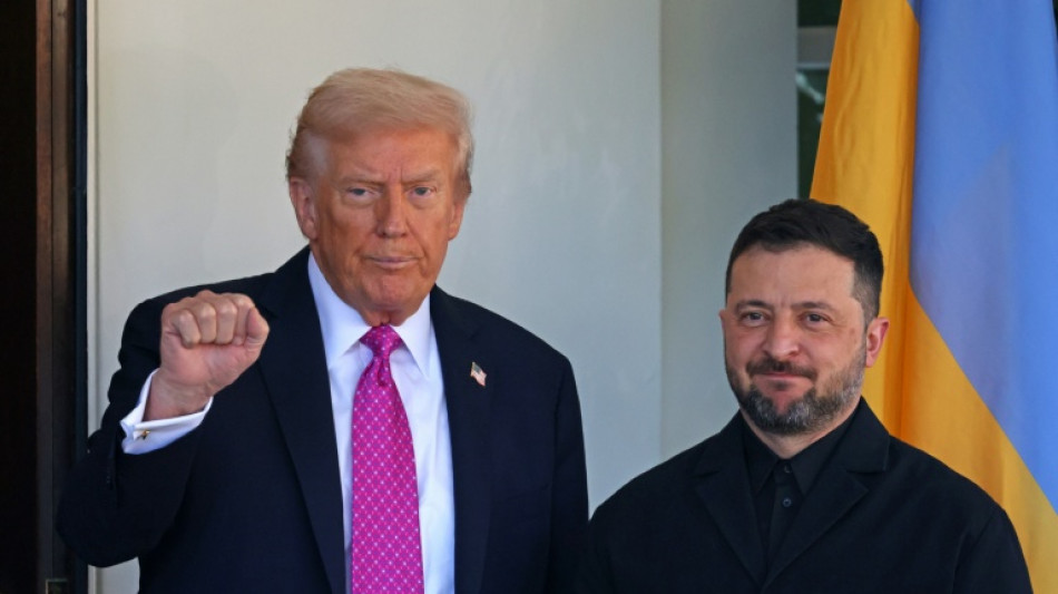 Zelensky meets Trump to push for Tomahawk missiles