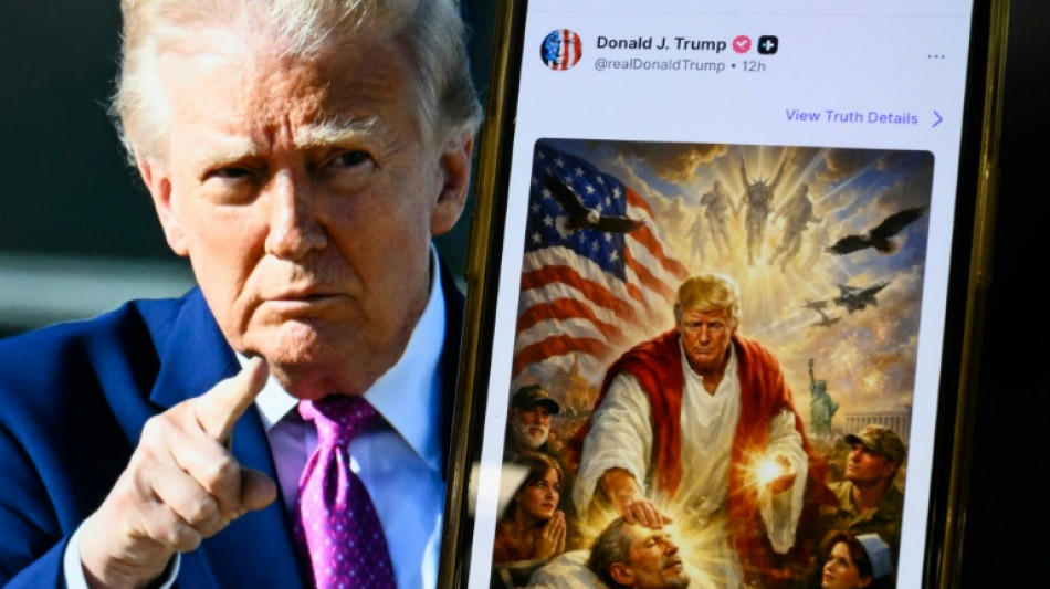  Trump deletes Jesus post of himself after outcry 