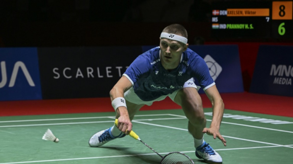 Axelsen powers into Indonesia Open final, An crashes out
