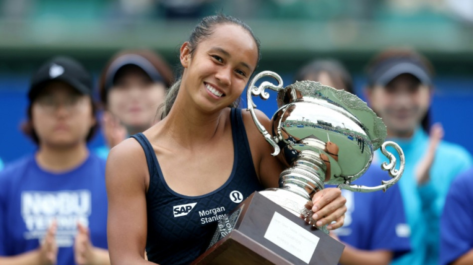  Canada's Fernandez beats Valentova to win Japan Open 
