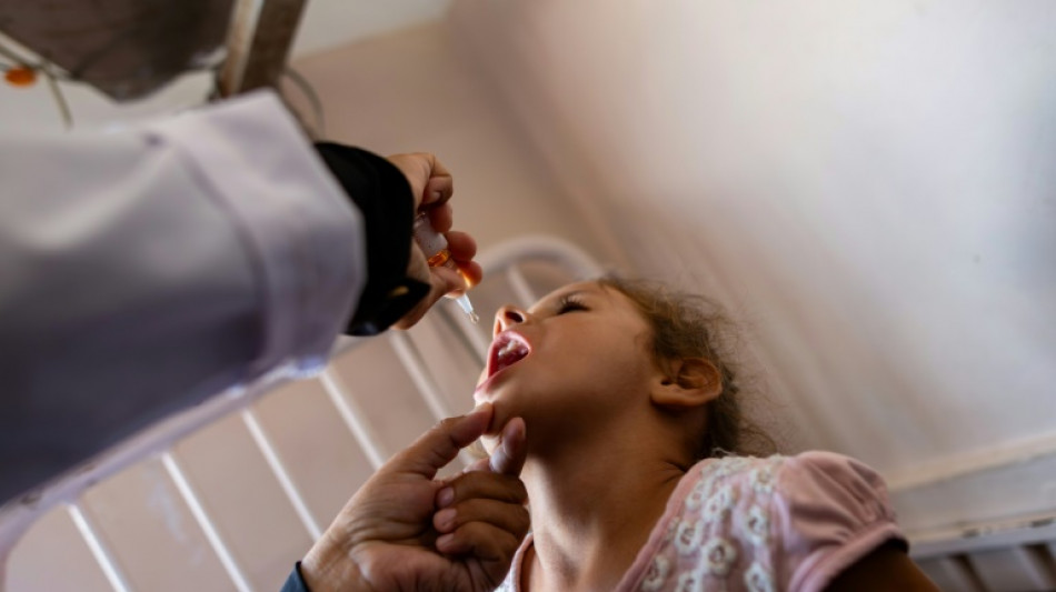 D&eacute;but des vaccinations contre la polio &agrave; Gaza 
