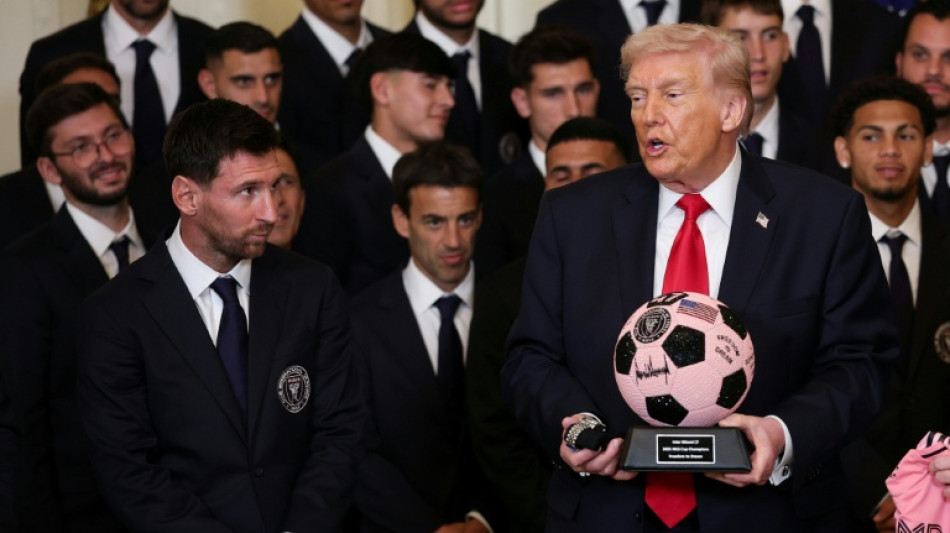  Trump homenajea a Messi y al Inter Miami en la Casa Blanca 