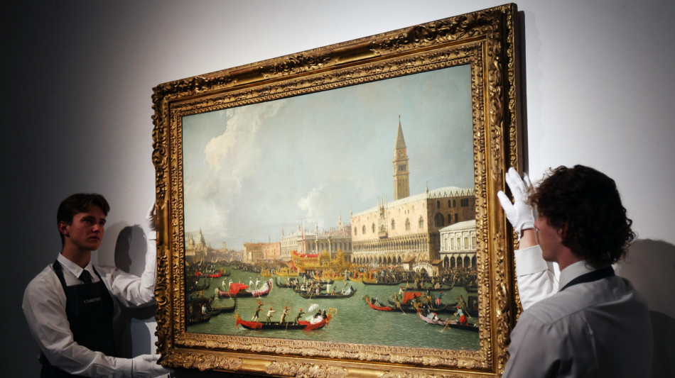 Il Bucintoro del Canaletto venduto a 37 milioni, è record