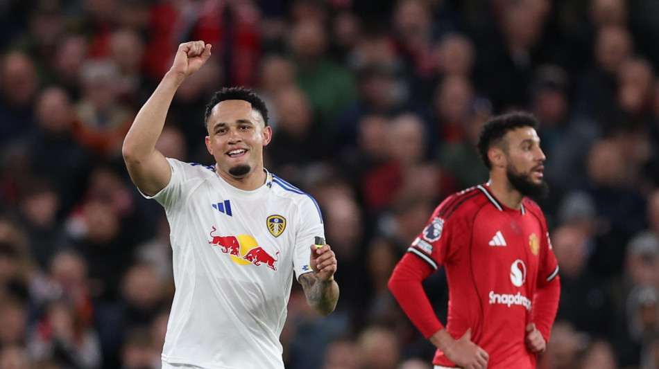  Premier: il Manchester Utd perde in casa contro il Leeds ma resta terzo 