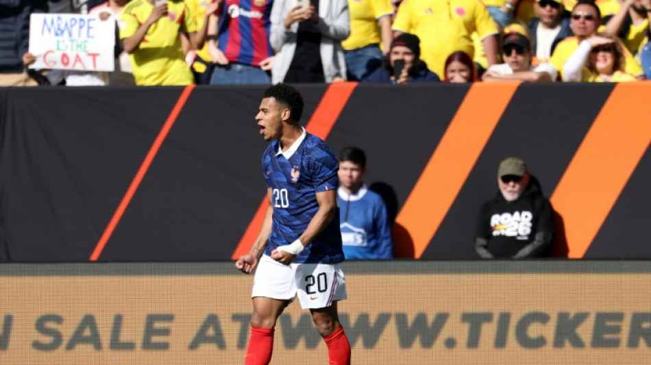  Doue brace leads France past Colombia in friendly 