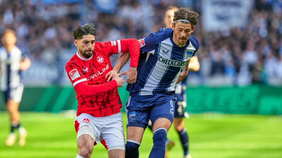  Hertha erleidet D&auml;mpfer im Aufstiegsrennen 