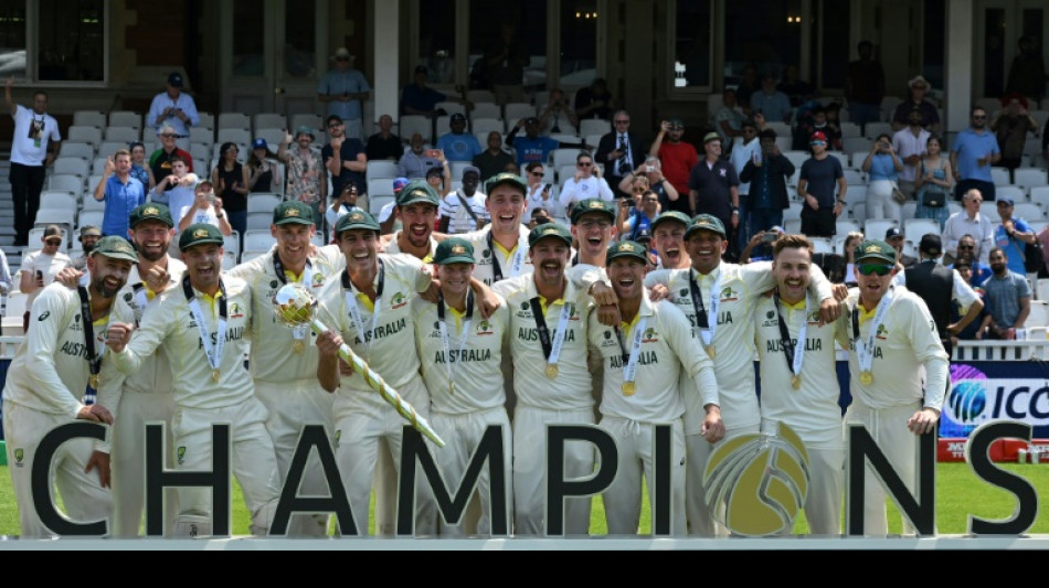Cummins eyes 'legacy-defining' Ashes after Australia's WTC glory