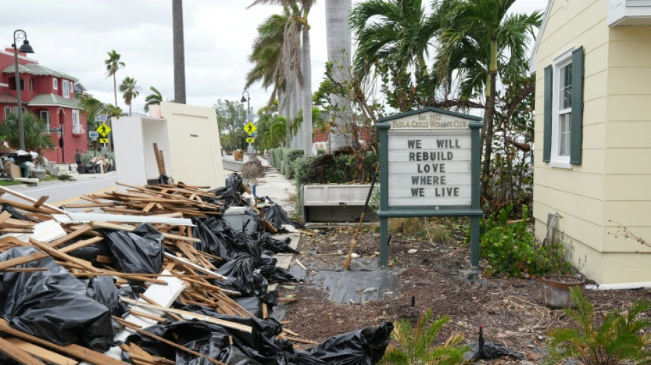 "Esto es demasiado": el oeste de Florida aguarda su segundo hurac&aacute;n en dos semanas